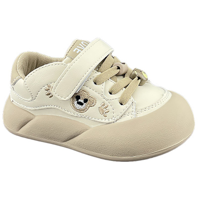 Полуботинки для девочки и мальчика Капитошка E20250 бежевые